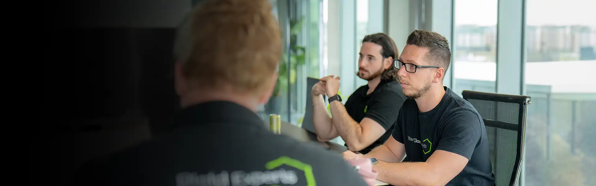 Hyve Cloud Experts in a meeting