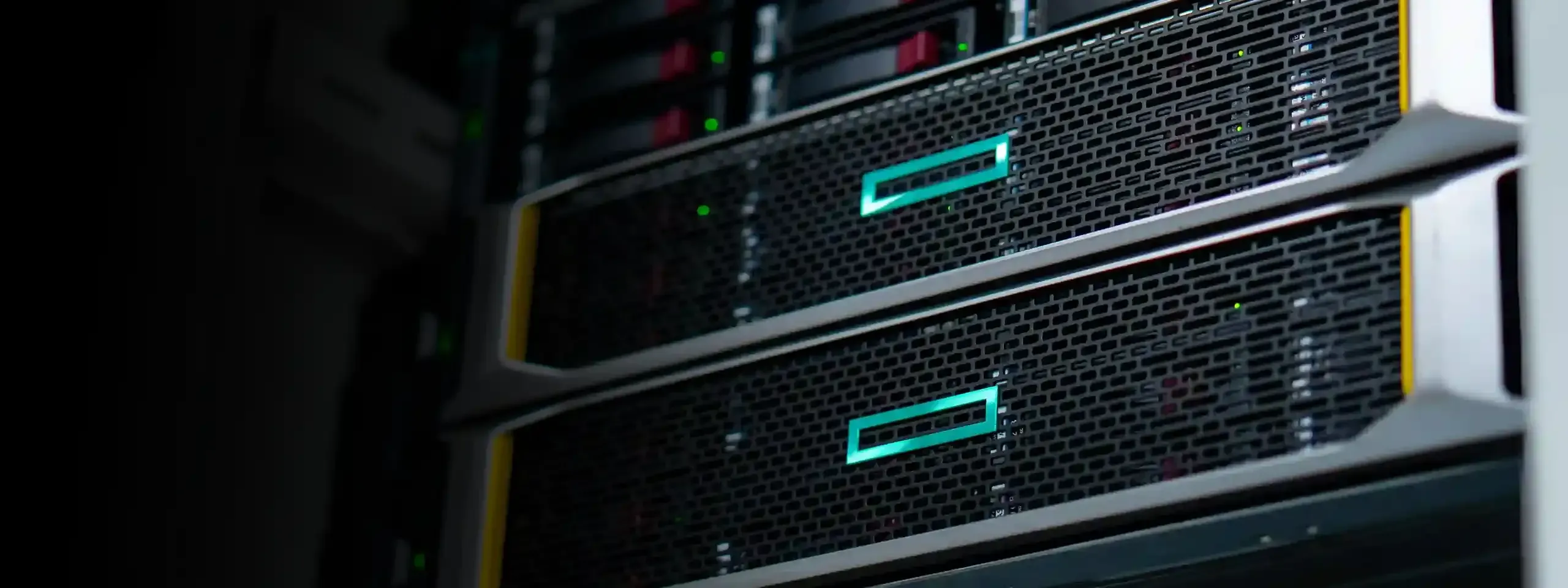 Server hardware in a Hyve data centre