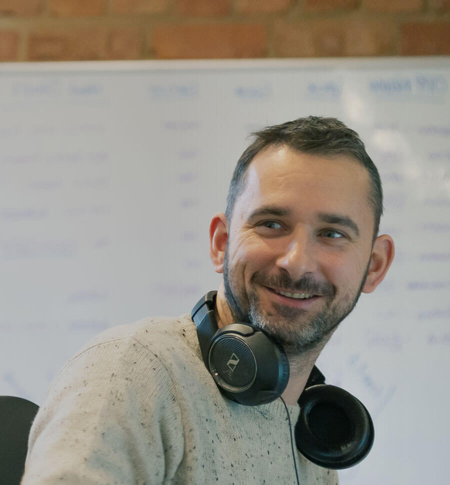 staff member smiling