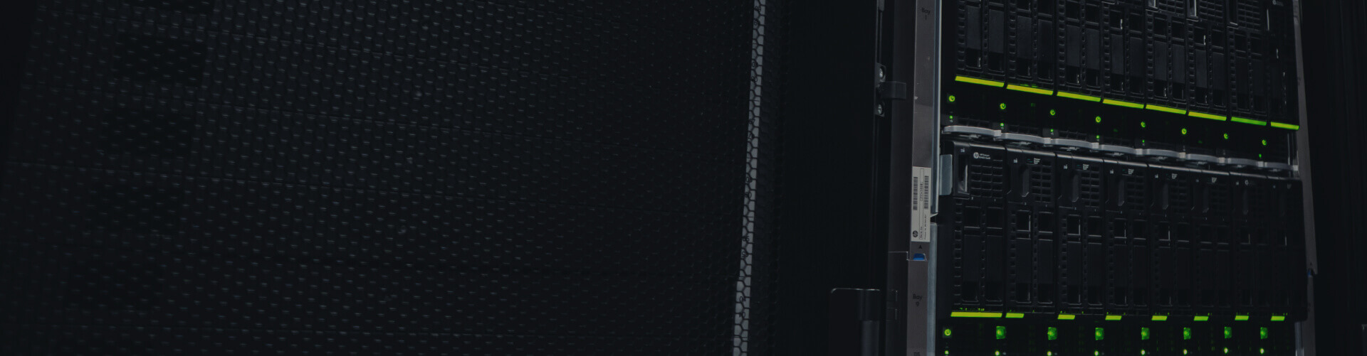 Server close up