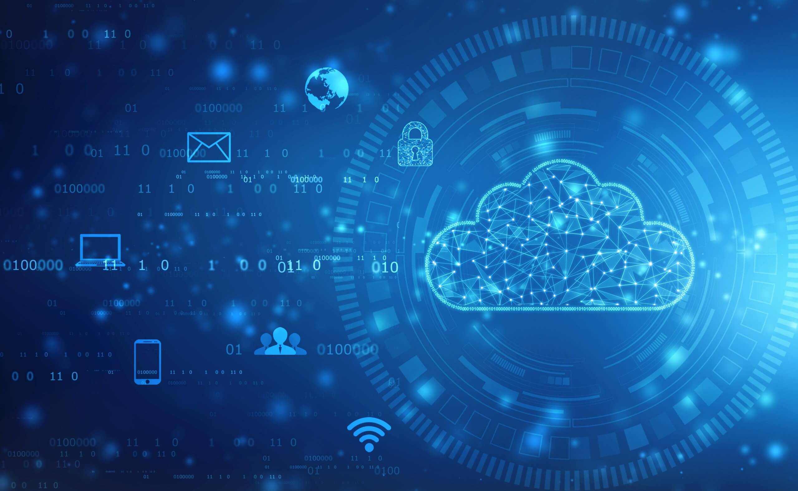 2d,Illustration,Of,Cloud,Computing,,Cloud,Computing,Concept,,Cloud,Computing