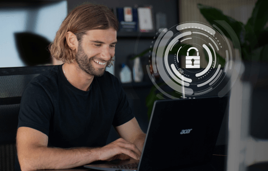A happy customer protected from ransomware