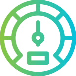 Powerful hardware for peak performance icon